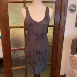 Army green & black tie dyed dress size medium